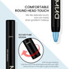 Picture of Kaely 4Pcs Cream Eyeshadow Stick Set for Eyes,Sky Blue Dazzling Blue Greenish Cyan Royal Blue,Eye Brightener Shimmer Makeup,Waterproof Eye Shadow Highlighter Crayon Pencil,sombras en crema para ojos