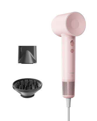 Picture of Laifen Hair Dryer Swift SE, 200 Million Negative Ionic Blow Dryer with 105,000 RPM Brushless Motor 1400W Powerful Fast Drying High-Speed Low Noise Hairdryer with Magnetic Nozzle & Diffuser (Pink)