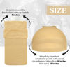 Picture of Dreamlover Beige Stocking Wig Caps for Women, 12 Pieces