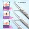Picture of Professional Facial Blackhead Remover Tweezers,Extractor Acne Removal Kit Pimple Popper Tool, Clip for Whiteheads, Acne Clip, Ingrown Hairs Tweezers, Blackheads Remover Extractor, Stainless Steel
