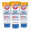 Picture of Arm & Hammer Cream to Powder Foot Deodorant, 24 Hour Protection Odor & Wetness Protection, Apply as Cream Dries to Powder (3 Pack)