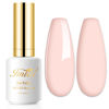 Picture of Imtiti Nude Gel Nail Polish, 1 Pcs 0.5 Fl Oz Nude Beige Gel Polish Soak Off LED U V Nail Gel Polish Neutral Skin Tones Gel Nail Polish DIY Nail Art Starter Manicure Salon Gel Nail Kit for Women Girls