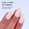 Picture of Imtiti Nude Gel Nail Polish, 1 Pcs 0.5 Fl Oz Nude Beige Gel Polish Soak Off LED U V Nail Gel Polish Neutral Skin Tones Gel Nail Polish DIY Nail Art Starter Manicure Salon Gel Nail Kit for Women Girls