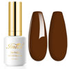 Picture of Imtiti Gel Nail Polish, 1 Pcs 0.5 Fl Oz Seal Brown Nude Gel Polish Soak Off LED U V Nail Gel Polish Neutral Gel Nail Polish DIY Nail Art Starter Manicure Salon Gel Nail Kit for Women Girls