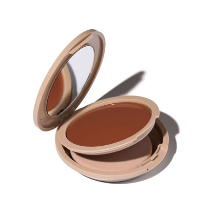 Picture of Foundation by No Makeup Makeup | Conceal & Correct with Long-Lasting, Buildable Formula & Lightweight Soft Finish | Cruelty-Free, Vegan, Fragrance-Free | Warm Deep