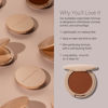 Picture of Foundation by No Makeup Makeup | Conceal & Correct with Long-Lasting, Buildable Formula & Lightweight Soft Finish | Cruelty-Free, Vegan, Fragrance-Free | Warm Deep