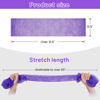 Picture of ZOCY African Net Sponge, Authentic Exfoliating Body Scrubber for Bath and Shower, Multiple Textures with Gentle Deep Exfoliating and Rich Lather for All Skins (Purple)