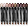 Picture of LUXAZA PRO 10PCS Eyeshadow Stick,Shimmer And Matte Brown Metallic Cream Eyeshadow Pencil Crayon with Smudge-proof & Waterproof,Eye Brightener Stick - Ash Rose