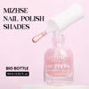 Picture of MIZHSE Nail Polish: 15Ml Mermaid Pearl Nail Polish Pink Aurora Effect Nail Polish, Fingernail and Toenail Polish Glossy Long Lasting Nail Polish Trendy DIY at Home Nail Gift Spree