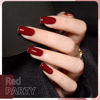 Picture of GAOY Red Gel Nail Polish Set, 8 Colors Burgundy Scarlet Carmine Dark Glitter Red Soak Off Gel Polish Kit for Salon and Nail Art DIY at Home