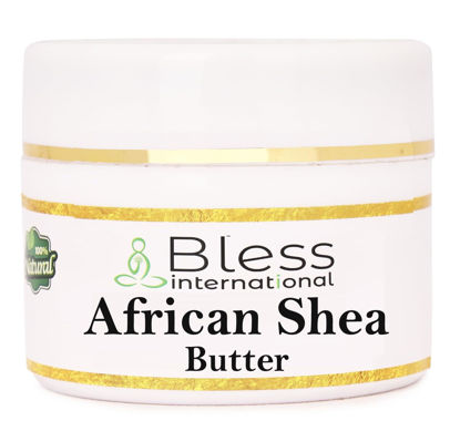 Picture of Organic Raw African Shea Butter 100% Pure,Natural & Unrefined| Skin Moisturizer For Face, Body & Hair| 8 OZ/230 GM Ivory/White Grade A | DIY Creams, Balms, Lotions, Soaps| Moisturizes Dry Skin