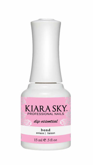 Picture of KIARA SKY Professional - Dip Manicure Nail Liquid Essentials - Long Lasting Nail Gel - Beauty Essentials Nail Design for Nail Art - Dip Liquids for Nails Repair Treatment 0.5 fl oz, Bond