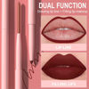 Picture of evpct 6Pcs Retractable Lip Liner Pencils Set Pack for Shaping & Sculpting Lips, Mauve Maroon Dark Red Orange Nude Chocolate Brown Plum Creamy Matte Velvet Pigmented Lip Liner lipliners Crayon Lipstick