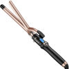Picture of 3/4 Inch Extra Long Barrel Curling Iron, Ceramic Tourmaline Curling Wand Professional Dual Voltage
