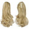 Picture of Sofeiyan 13" Ponytail Extension Long Curly Ponytail Clip in Claw Hair Extension Natural Looking Synthetic Hairpiece for Women, 4.40oz