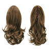 Picture of Sofeiyan 13" Ponytail Extension Long Curly Ponytail Clip in Claw Hair Extension Natural Looking Synthetic Hairpiece for Women, Chestnut Dark Brown