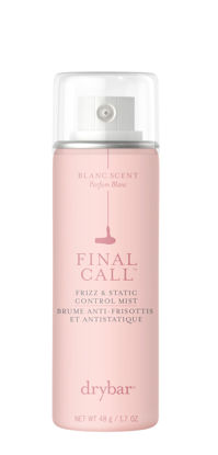 Picture of Drybar Final Call Frizz & Static Control Mist Blanc Scent - Travel Size | Fights Frizz, Tames Flyaways to Maintain Smooth and Shiny Blowouts, 24 Hour Frizz Control & 72 Hour Static Control