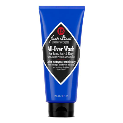 Picture of Jack Black All Over Wash for Face, Hair & Body - Mens Body Wash 3 in 1, Mens 3 in 1 Body Wash and Shampoo, Mens Face Wash, Mens Shampoo, Jack Black Body Wash and Face Cleanser for Men, Gifts for Men