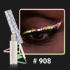 Picture of CHARMACY Multichrome Liquid Eyeliner, Glitter Chameleon Liquid Eyeshadow Eyeliner Makeup,High Pigmented with Waterproof &Smudge Proof Formula,Longwearing,Ultra-Fine Tip,PALE PINK YELLOW 908