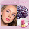 Picture of evpct 2Pcs Grape Tinted Lip Balms PH Lip Color Changing Lipstick Balm Stain Gift Set Queen for Women Girls Korean Mood Long Lasting Color Change Light Pink Lipstick Lip Tint Makeup Lip Plumper Gloss