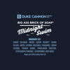 Picture of Duke Cannon Big Brick of Soap Midnight Swim - Refreshing Aquatic Scent with Green Top Notes, 10 oz. Men's Soap Bar