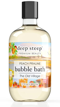 Picture of Deep Steep Bubble Bath, 17 oz (Peach Praline)