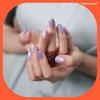 Picture of Heyhae Semi Cured Gel Nail Strips | Sun Cured Gel Nail Wraps No LED Lamp Needed Easy Apply & Remove | Includes 28 Strips, 1 Prep Pad, 1 Nail File & 1 Wooden Stick - Hey, 7 A.M. Tomorrow?