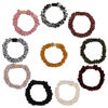 Picture of Hair Ties Silk Satin Scrunchies - Small Mini Thin Elestics Ponytail Holder Hair Bands Skinny Scrunchy For Thick Curl Hair No Crease Hair Ties Soft Accessories No Hurt Your Hair for Women and Girls