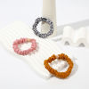 Picture of Hair Ties Silk Satin Scrunchies - Small Mini Thin Elestics Ponytail Holder Hair Bands Skinny Scrunchy For Thick Curl Hair No Crease Hair Ties Soft Accessories No Hurt Your Hair for Women and Girls