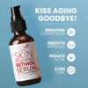 Picture of Retinol Serum by Eva Naturals - 2.5% Retinol Serum for Face with Hyaluronic Acid, Vitamin E & Organic Aloe - Retinol Face Serum that Reduce Wrinkles, Fine Lines & Dark Spots - Anti Aging Serum, 2 Pack
