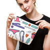 Picture of IHopes+ Funny Makeup Bag Gift for Women Best Friends Sister Teen Girls| Cute Mature Sex Makeup Bag Cosmetic Travel Accessories Bag Toiletry Case Gifts