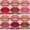Picture of evpct 6Pcs Retractable Lip Liner Pencils Set Pack for Shaping & Sculpting Lips, Ruby Mauve Red Rose Nude Pink Plum Purple Taupe Brown Creamy Matte Velvet Pigmented Lip Liner lipliners Crayon Lipstick
