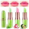 Picture of BINGBRUSH Color Changing Lipstick Queen,PH Mood Long Lasting Lip Gloss Korean Lip Balm Tinted Magic Makeup Moisturize Lipstick Set (3Pcs Aloe vera+ Peach+ Avocado Green, 3 Count (Pack of 1))