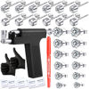 Picture of Self Ear Piercing Gun Kit with 12 Pairs of CZ Ear Stud Piercing Tools with Multi-Purpose Ear Gun for Salon and Home Use