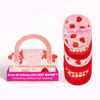 Picture of The Original Makeup Eraser, 7-Day Set, Erase All Makeup with Just Water, Including Waterproof Mascara, Eyeliner, Foundation, Lipstick, Sunscreen, and More! Strawberry Fields, 7ct.