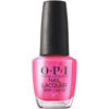 Picture of OPI Nail Lacquer Nail Polish | Opaque Dark Pink Shimmer Chip Resistant Nail Polish | Vegan, Fast Drying, Streak Free