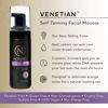 Picture of Norvell Venetian Sunless Facial Self Tanner Mousse with Bronzer, 1.7 Fl Oz - Instant Self Tanning - Natural Looking - Anti-Orange - Fake Tan for Bronzing Glow