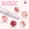 Picture of SAVILAND Professional Nail Drill: Electric 40000 RPM PRO Nail Drill Machine Nail File With Colorful Nail Drill Bits for Manicure Pedicure Acrylic Removal Polishing Tools Kit for Salon Home Use