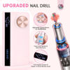 Picture of SAVILAND Professional Nail Drill: Electric 40000 RPM PRO Nail Drill Machine Nail File With Colorful Nail Drill Bits for Manicure Pedicure Acrylic Removal Polishing Tools Kit for Salon Home Use