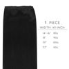 Picture of WENNALIFE Sew in Hair Extensions Real Human Hair, 22 Inch 110g Jet Black Machine Weft Hair Extensions Human Hair Hand Tied Weft Hair Extensions Sew In