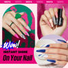 Picture of MEFA 19 Pcs Gel Nail Polish Kit with U V Light, 12 Colors All Seasons Nude Milky White Soak Off Gel Polish Nail Set with Base Top Coat Essential Manicure Beginners Salon Christmas Gifts for Women