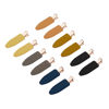 Picture of minihope 12 pieces No Bend Hair Clips, No Crease Curl Pin Clips for Makeup Application，2022 style, non-slip.Hair won't get caught between plastic attached to metal. (Morandi)…