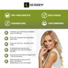 Picture of HERBBY Hair Color Shampoo for Gray Hair Coverage&Color Transform with 9 Herbal Extracts -Long Lasting(6-8 Weeks), Shiny,Evenly Colored,Instant Hair Dye Shampoo&Conditioner,500 Ml (LUXURY BLONDE COLOR)