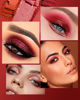 Picture of MAKI YIKA Red Eyeshadow Palette for Women, Red Eye Shadow Long Lasting High Pigmented 9 Colorful Red Eye Shadows (N2 Red)