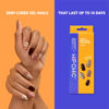 Picture of HIP CHIC Nailed It Semi Cured Gel Nail Strips - [Leopard] Gel Nail Polish Stickers Nail Gel Strips Gift for Women, Mom 22 gel nail stickers Works with Any Nail Lamps, Salon-Quality Nail wraps, Long Lasting, Easy to Apply & Remove