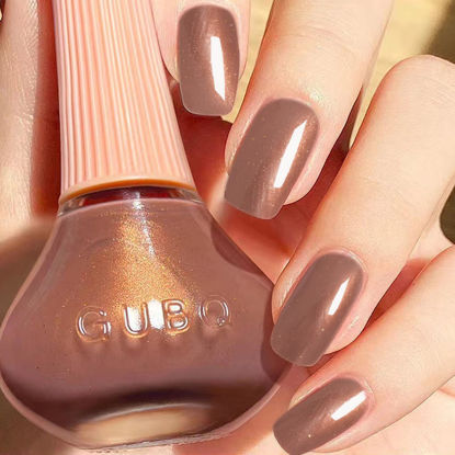 Picture of Major Dijit Quick Dry Nail Polish Ochre Summer Nail Lacquer for Nail Art Regular Nail Polish 0.41 fl oz.