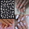 Picture of VOTACOS 6 Sheets Flower Nail Stickers for Nail Art 5D Embossed Engraved Nail Decals 3D Spring Summer Nail Supplies Accessories Self-Adhesive Nail DIY Design Decoration for Women and Girls