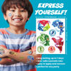 Picture of 50 PJ Mask Tattoos For Kids For PJ Mask Party Favors, PJ Mask Birthday Decorations & PJ Mask Party Supplies - Temporary Tattoos For Kids, Kids Tattoos Temporary For Boys & Tattoo Stickers For Boys