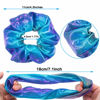 Picture of Tatuo 24 Pieces Rainbow Hair Scrunchies Elastic Bands Scrunchy Colorful Hair Ties Ropes for Women Girls Gymnastics Birthday Party Favors, Large(Rainbow Colors)