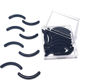 Picture of GOUWEIBA 28pcs Eyelash Curler Refill Pads - Silicone Rubber Universal Eye Lash Curler Replacement with Clear Storage Box (Mixed Color)